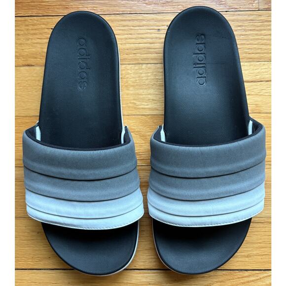 Adidas Adilette CF+ Armad Core Black Women's Slide Sandals - Picture 1 of 6